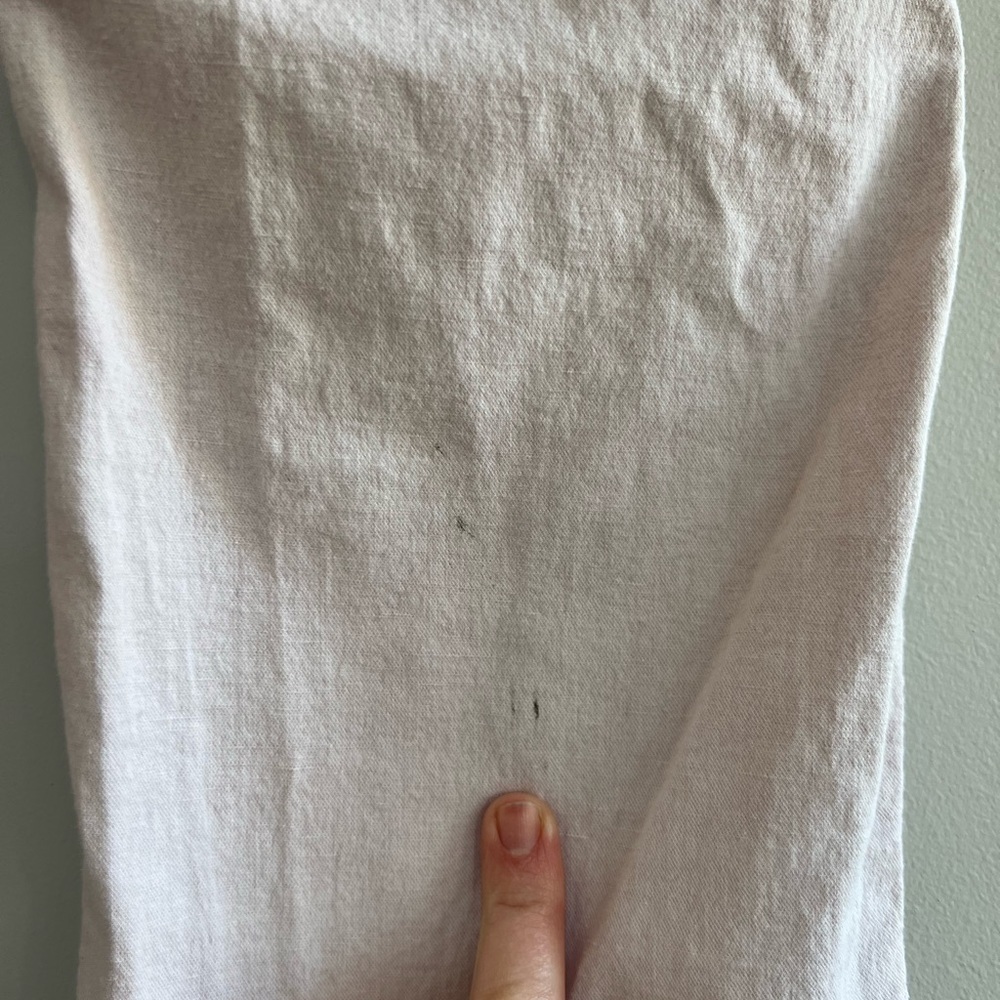 by Anthropologie ‘The Wander’ Linen Blend Utility Pant in Pale Pink, size 29 - Picture 9 of 10